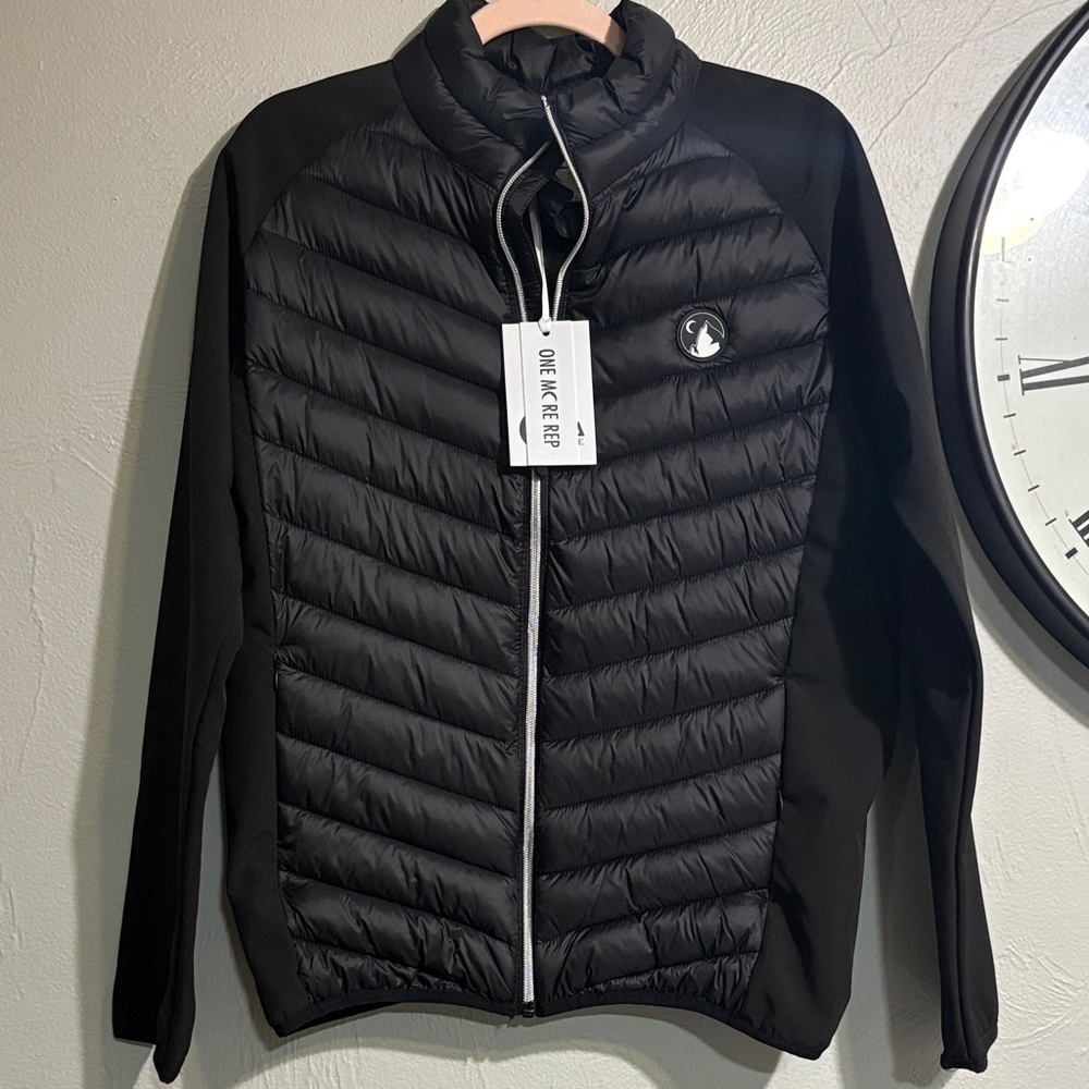 ZYIA Black and Gray Puffer Jacket